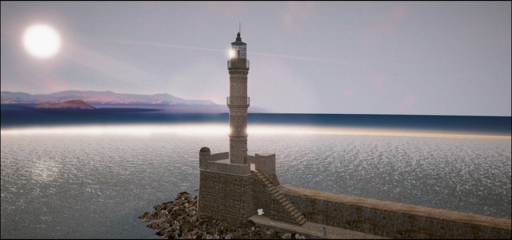 Chania Old Harbor Digital Tour - Application View