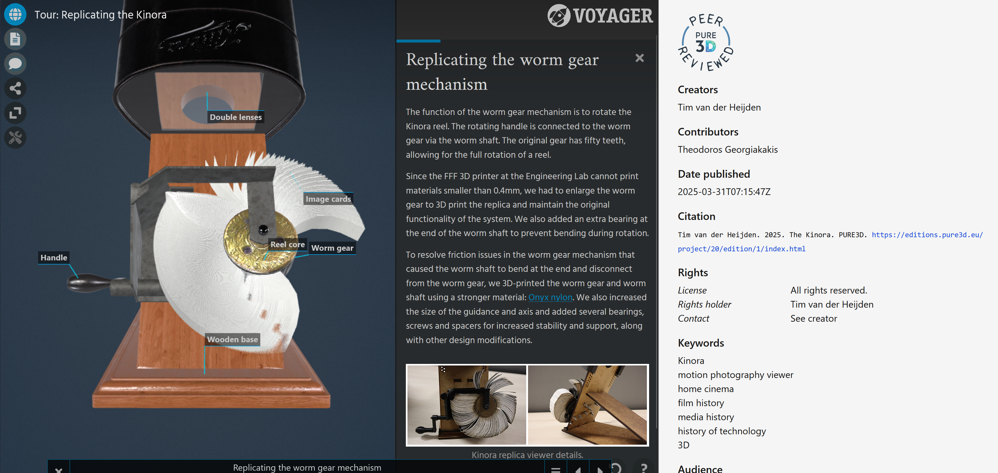 Pure3D Scholarly Edition