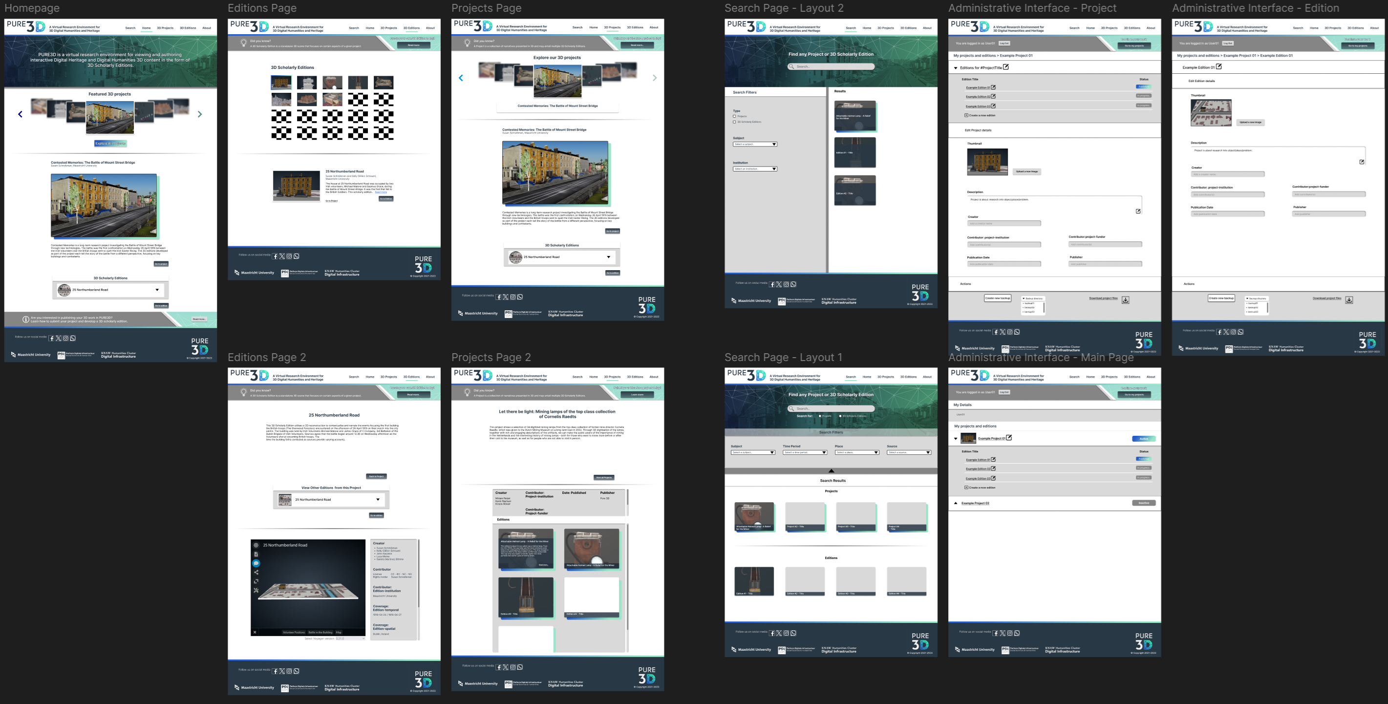 Pure3D Wireframes